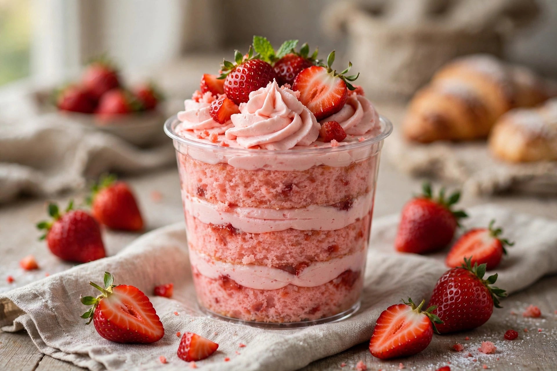 Cake in a cup