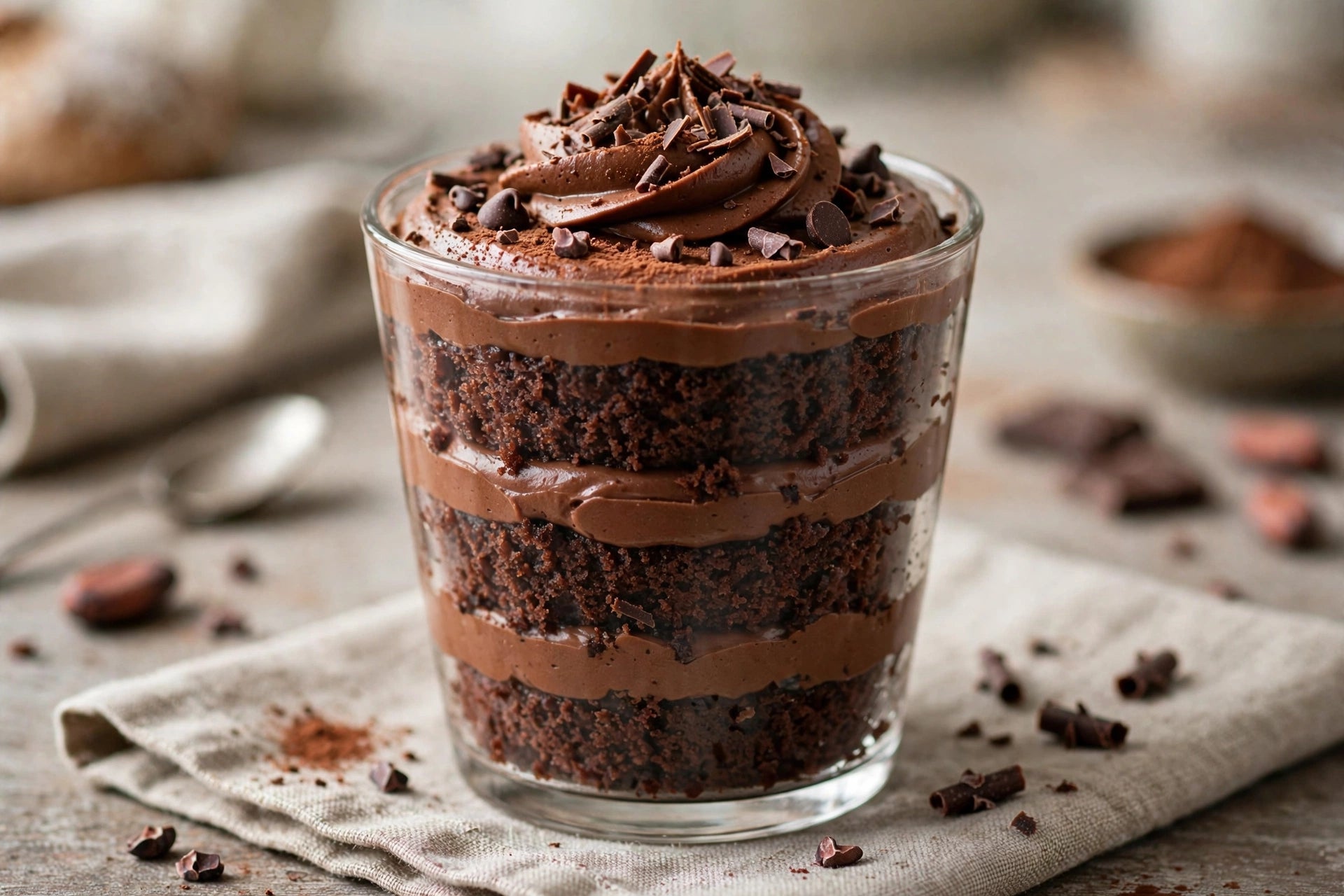 Cake in a cup