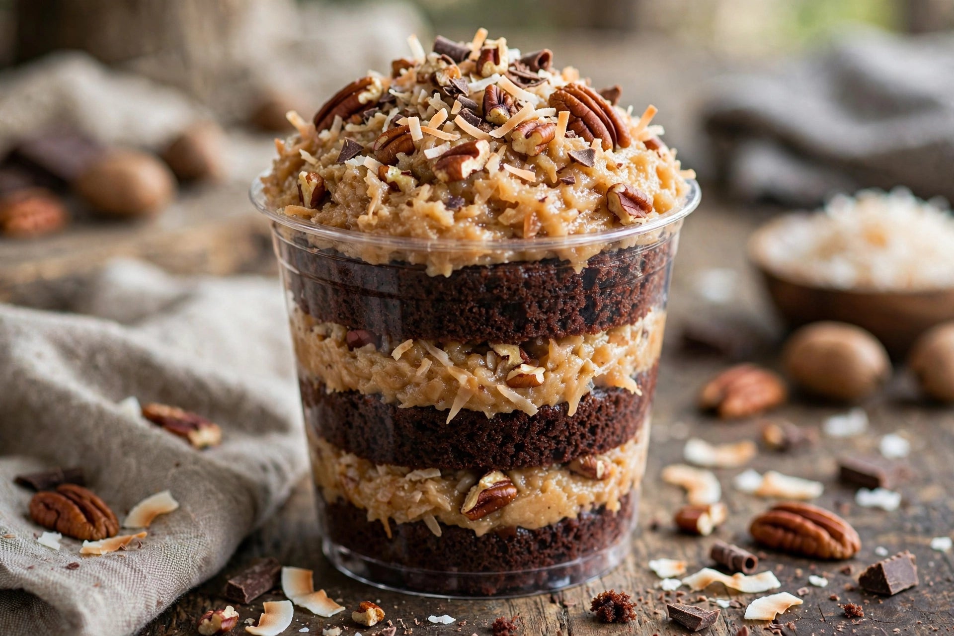 Cake in a cup