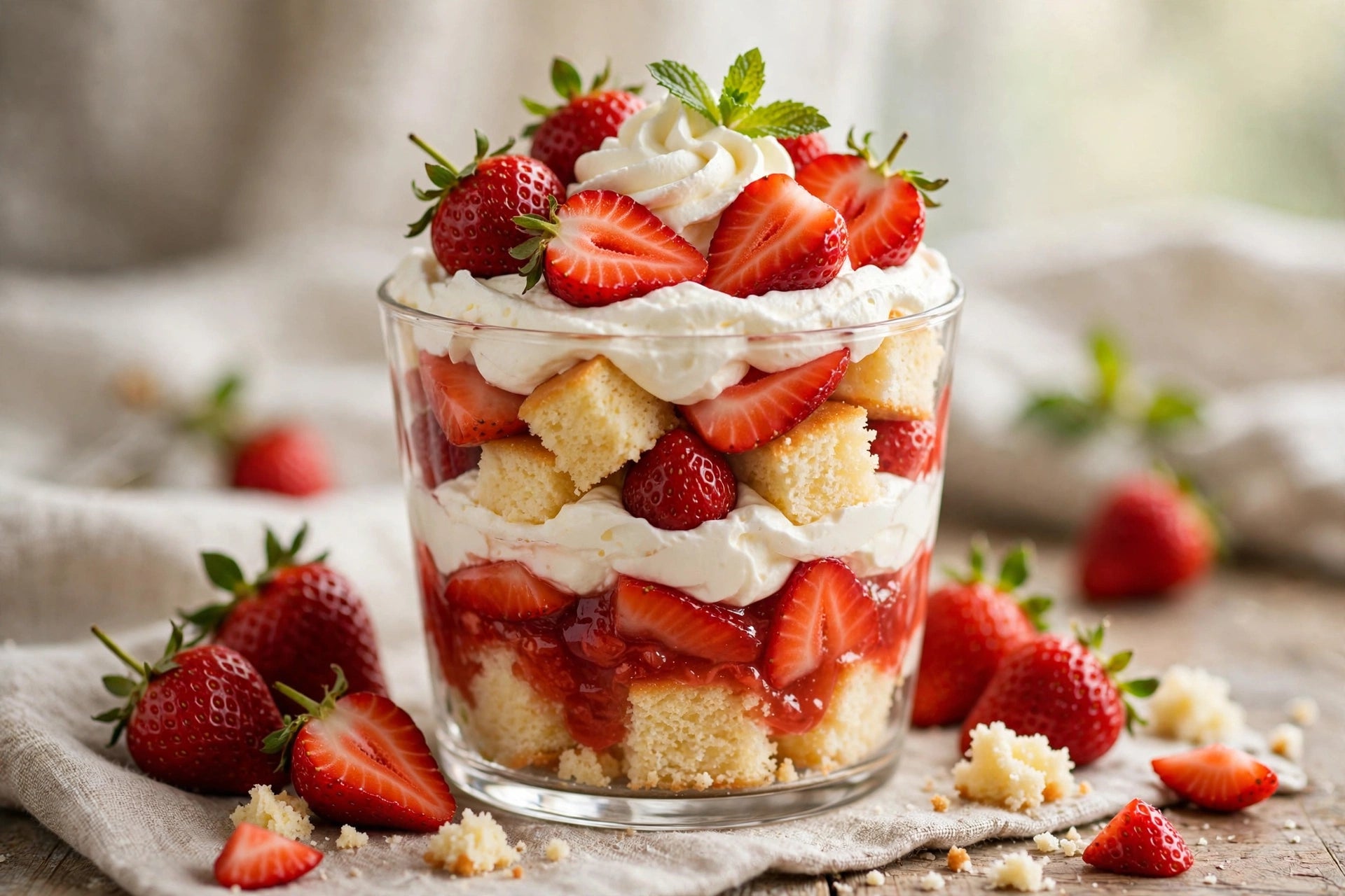 Cake in a cup