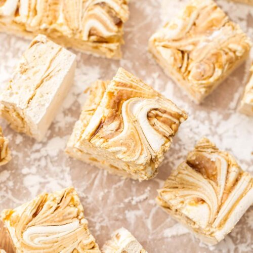 homemade Caramel Marshmallows