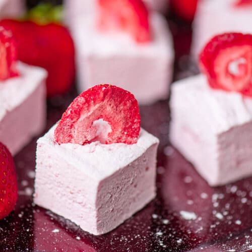 Strawberry Marshmallows